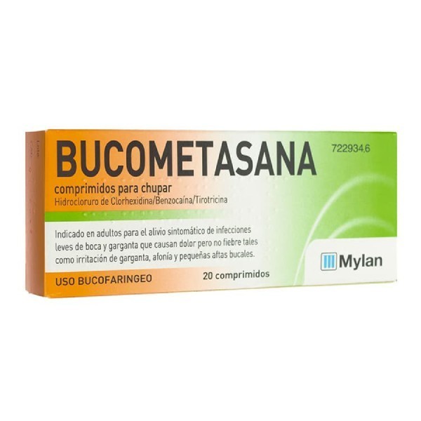 BUCOMETASANA COMPRIMIDOS PARA CHUPAR, 20...
