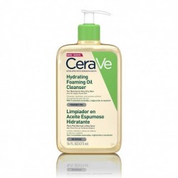 CERAVE LIMPIADOR ACEITE ESPUMOSO HIDRATANTE  1 ENVASE 473 ML