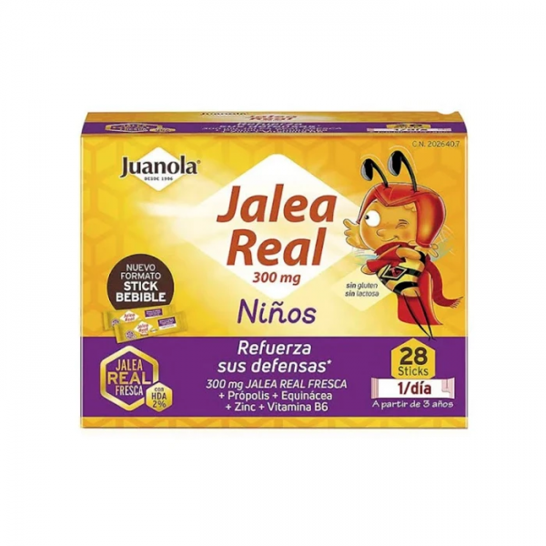 JUANOLA JALEA REAL NIÑOS VITALIDAD Y DEFENSAS...
