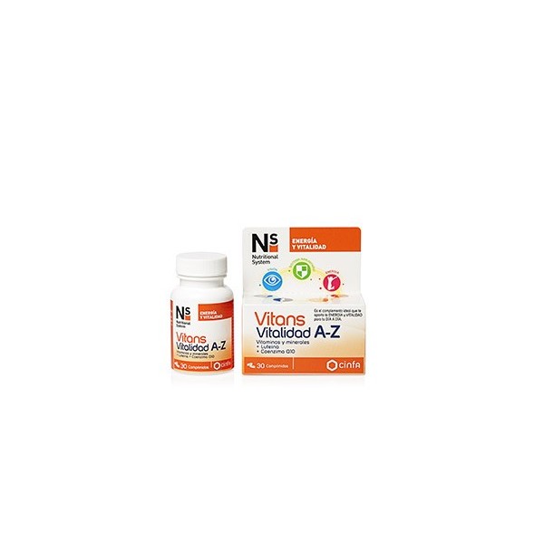 VITANS VITALIDAD A-Z  30 COMPRIMIDOS
