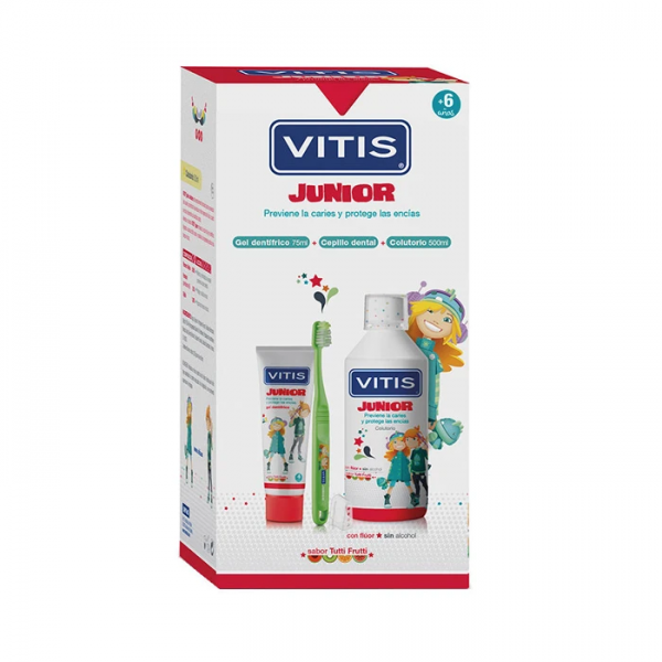 VITIS JUNIOR PACK PROMOPROCIONAL  1 COLUTORIO...