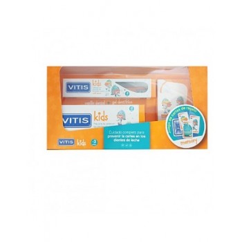 VITIS KIDS GEL DENTIFRICO + CEPILLO + GADGET  50 ML