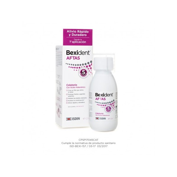 BEXIDENT AFTAS COLUTORIO BUCAL PROTECTOR  120 ML