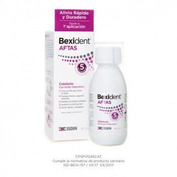 BEXIDENT AFTAS COLUTORIO BUCAL PROTECTOR  120 ML
