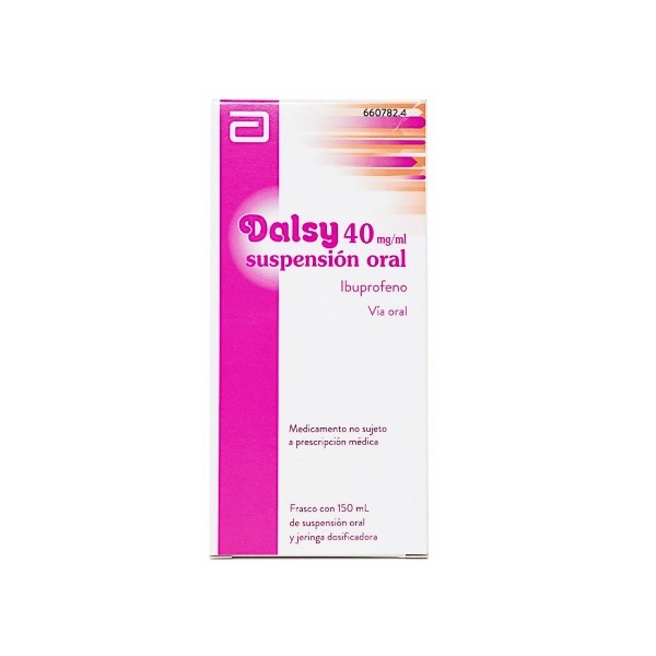 DALSY 40 mg/ml SUSPENSION ORAL, 1 frasco de 150 ml