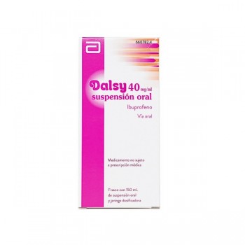 DALSY 40 mg/ml SUSPENSION ORAL, 1 frasco de 150 ml