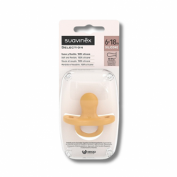 CHUPETE TODOSILICONA FISIOLOGICO SUAVINEX 6-18 M 1