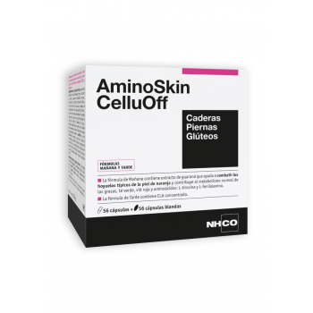 AMINOSKIN CELLUOFF 56 CAPSULAS + 56 CAPSULAS BLANDAS