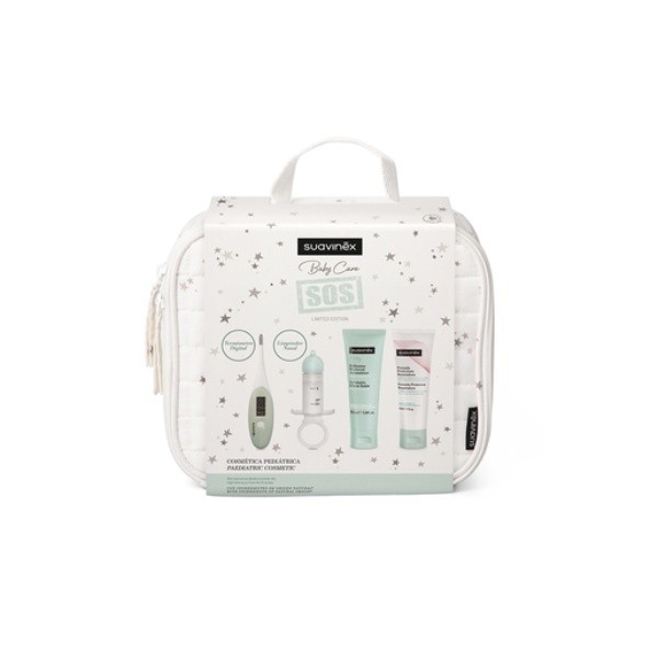 SUAVINEX  SET BOTIQUIN BEBE CON TERMÓMETRO BLANCO