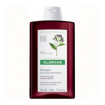 KLORANE CHAMPU A LA QUININA COMPLEJO VIT B 400 ML