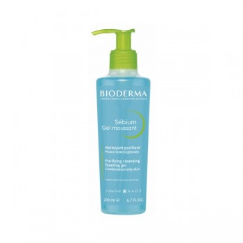 BIODERMA SEBIUM GEL MOUSSANT 200 ML