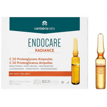 ENDOCARE RADIANCE C 20 PROTEOGLICANOS AMPOLLAS 2 ML 10 AMPOLLAS