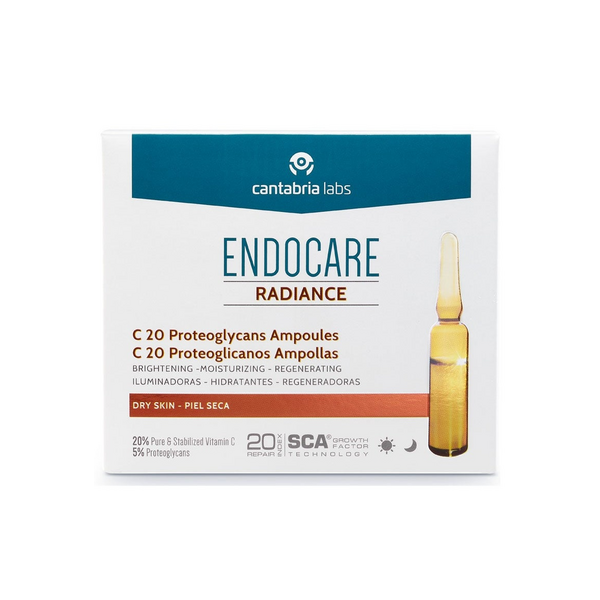 ENDOCARE RADIANCE C 20 PROTEOGLICANOS AMPOLLAS...