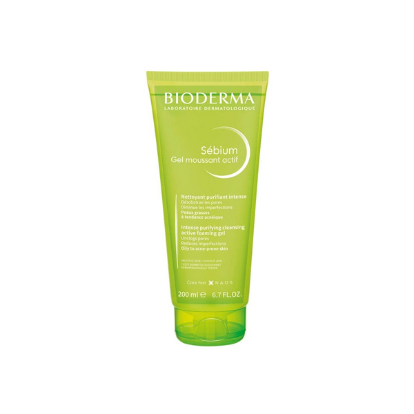 BIODERMA SÉBIUM GEL MOUSSANT ACTIF 200 ML